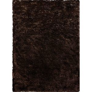 Home Dynamix Paris Shag Area Rug PRS-500 Brown Solid Shag 6' 7" x 9' 6"